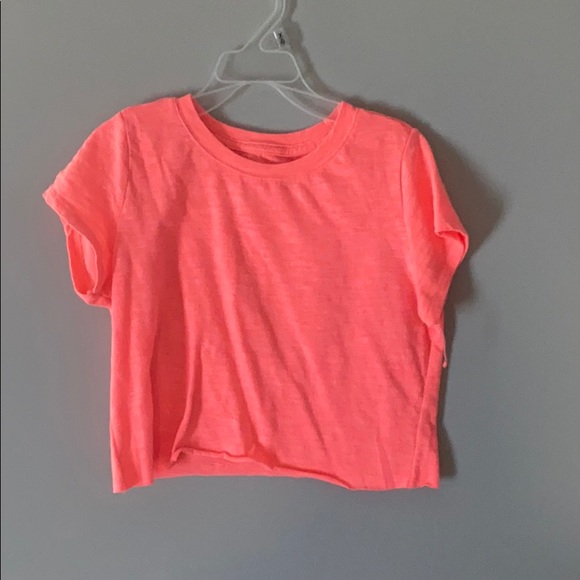 Neon Pink Cropped Top - Picture 2 of 2